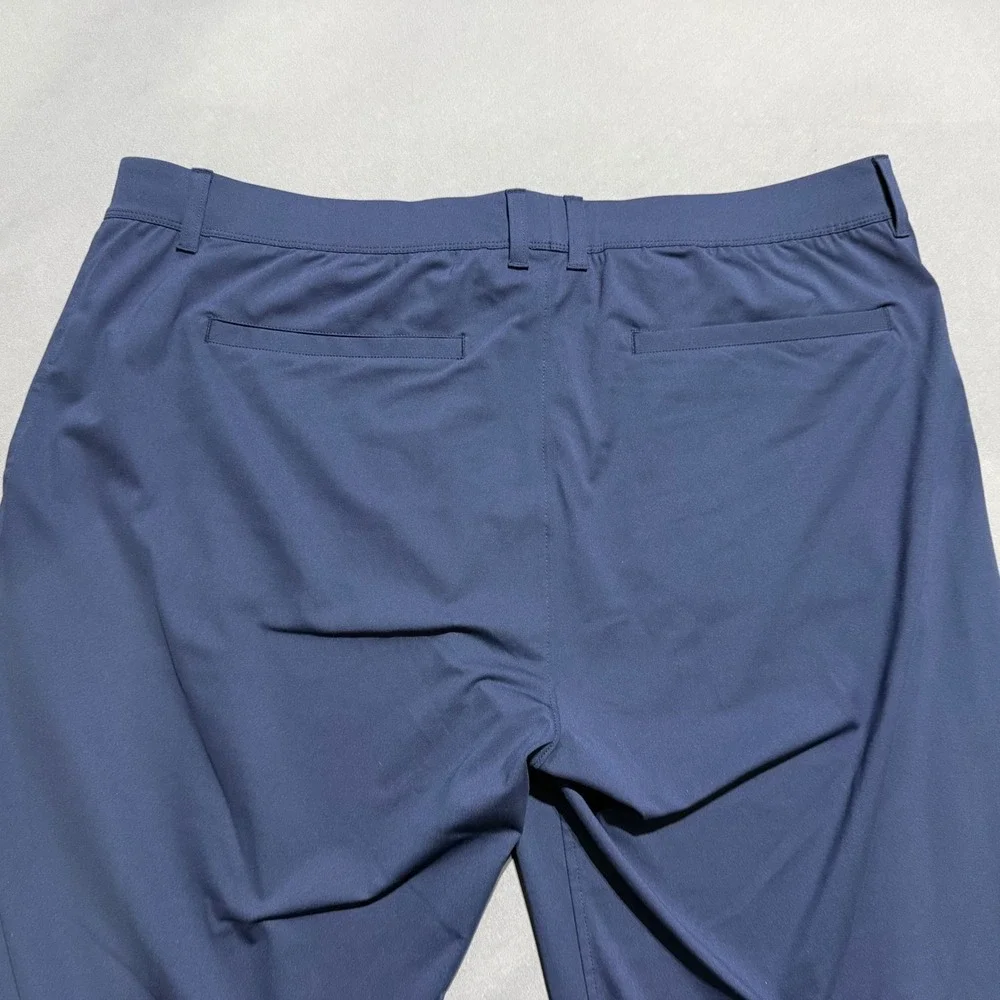 new Rhone Commuter Pants Mens XXL Navy Blue Performance Tech Trousers
